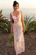 Ella Backless Floral Lace Dress - Elegant Occasion Dress for Women - Image 2