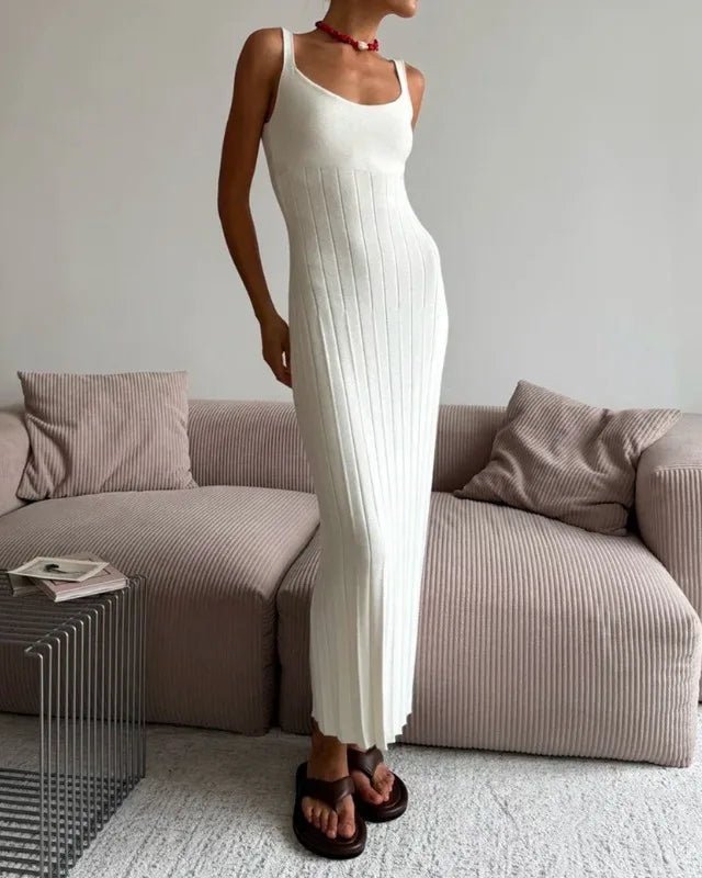 Lucy Knitted Suspender Dress - Elegant Occasion Dress for Women - Image 7