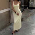 Lucy Knitted Suspender Dress - Elegant Occasion Dress for Women