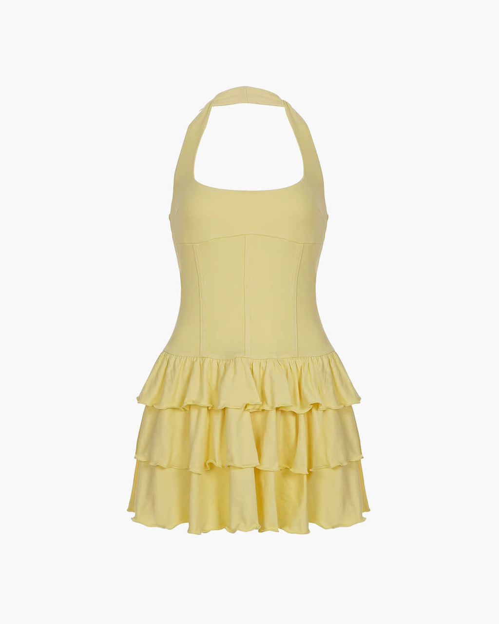 Annie Square-Neck A-Line Cake Skirt Dress - Elegant Occasion Dress for Women - Image 7