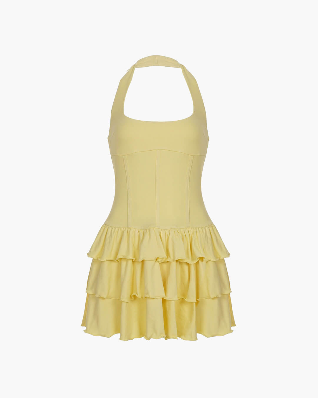 Annie Square-Neck A-Line Cake Skirt Dress - Elegant Occasion Dress for Women - Image 7