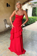 Bianca Backless Spaghetti Strap Maxi Dress for Women - Wedding Guest Dress