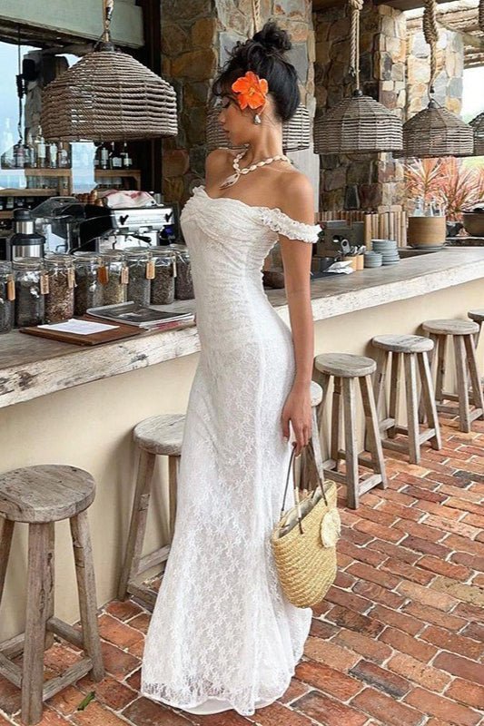 Emma Lace Spaghetti Strap Maxi Dress - Elegant Occasion Dress for Women - Image 2