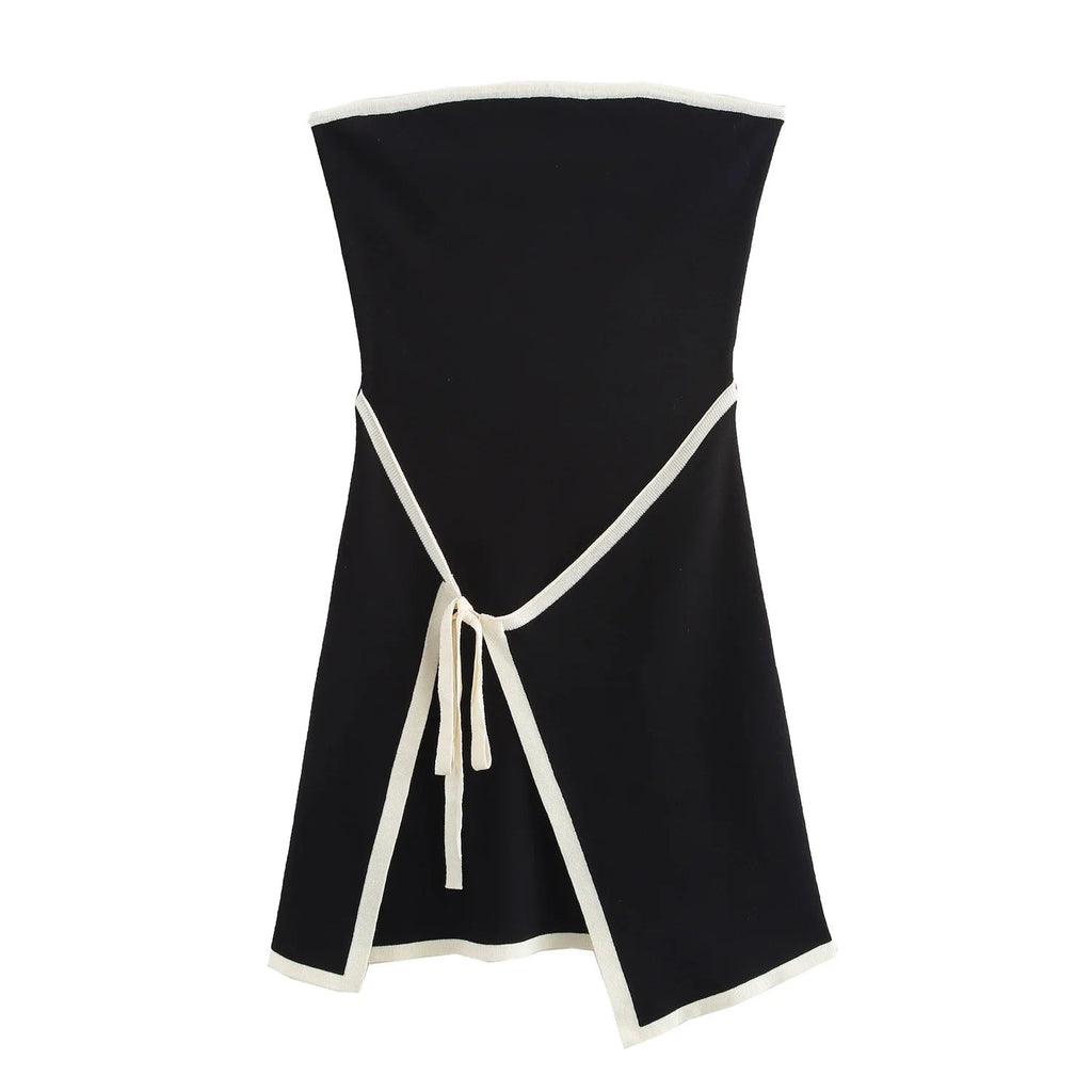Ahana Backless Lace-Up Mini Dress - Elegant Occasion Dress for Women - Image 8