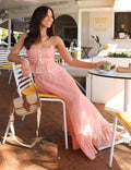 Celeste Bow Strap Top & Folded Fairy Skirt Set - Elegant Occasion Dress for Women - Image 2