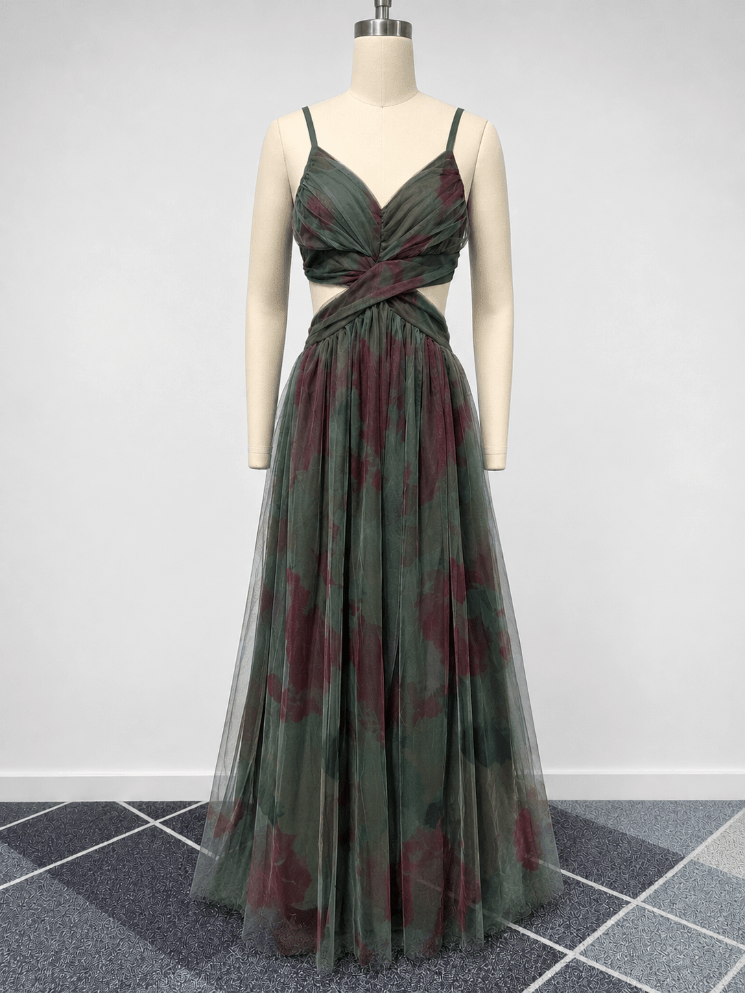 Emma Floral Maxi Dress for Women - Romantic Flowy Summer Dress - Image 7