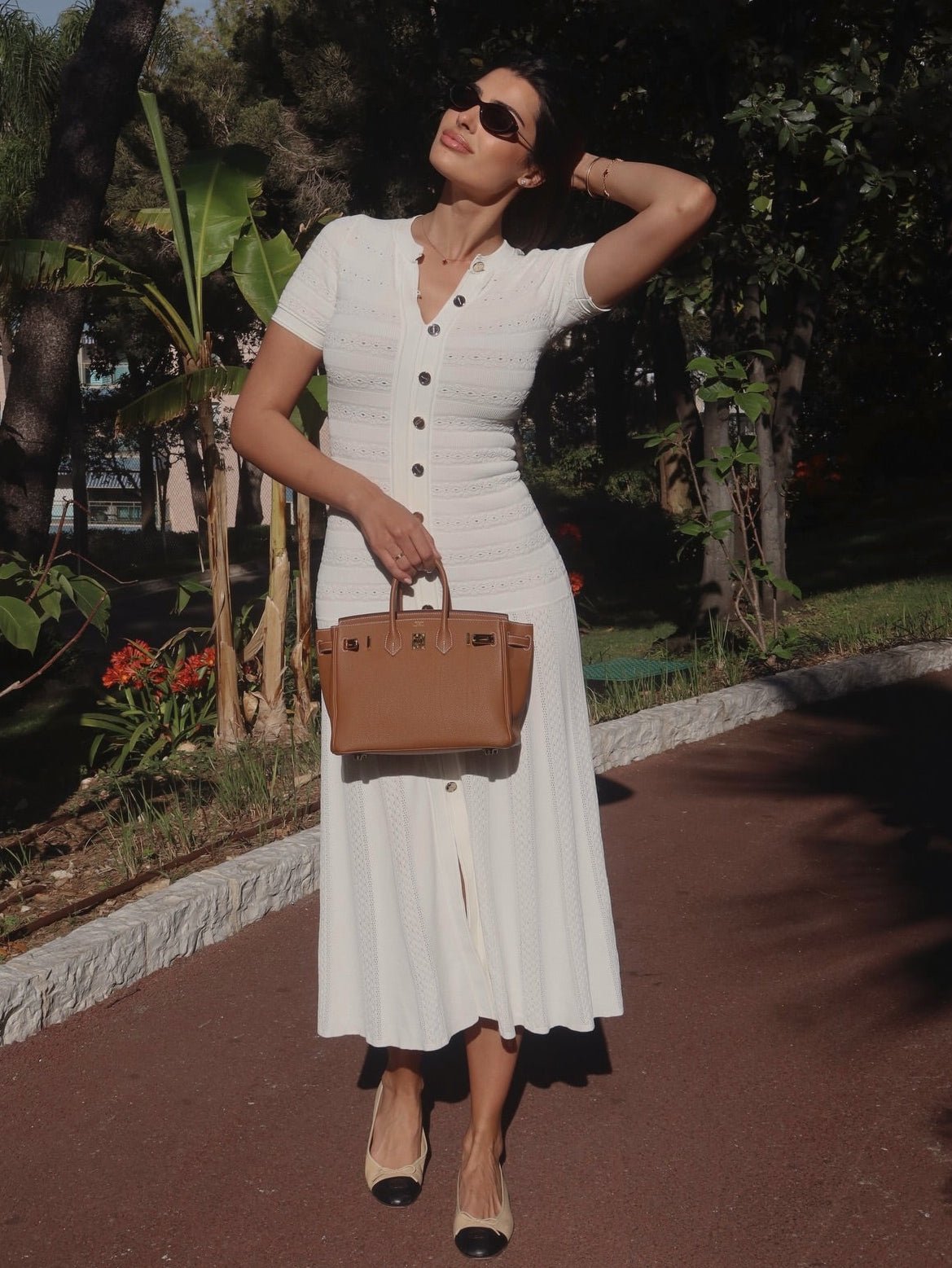 Hannelore Knitted Slim Fit Long Dress - Elegant Occasion Dress for Women - Image 2