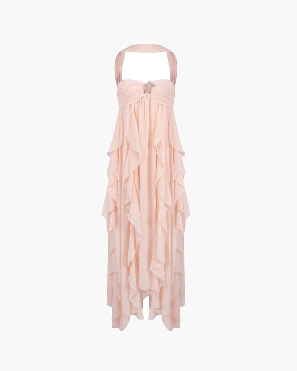 Harper Strapless Ruffled Maxi Dress - Elegant Occasion Dress for Women - Image 10
