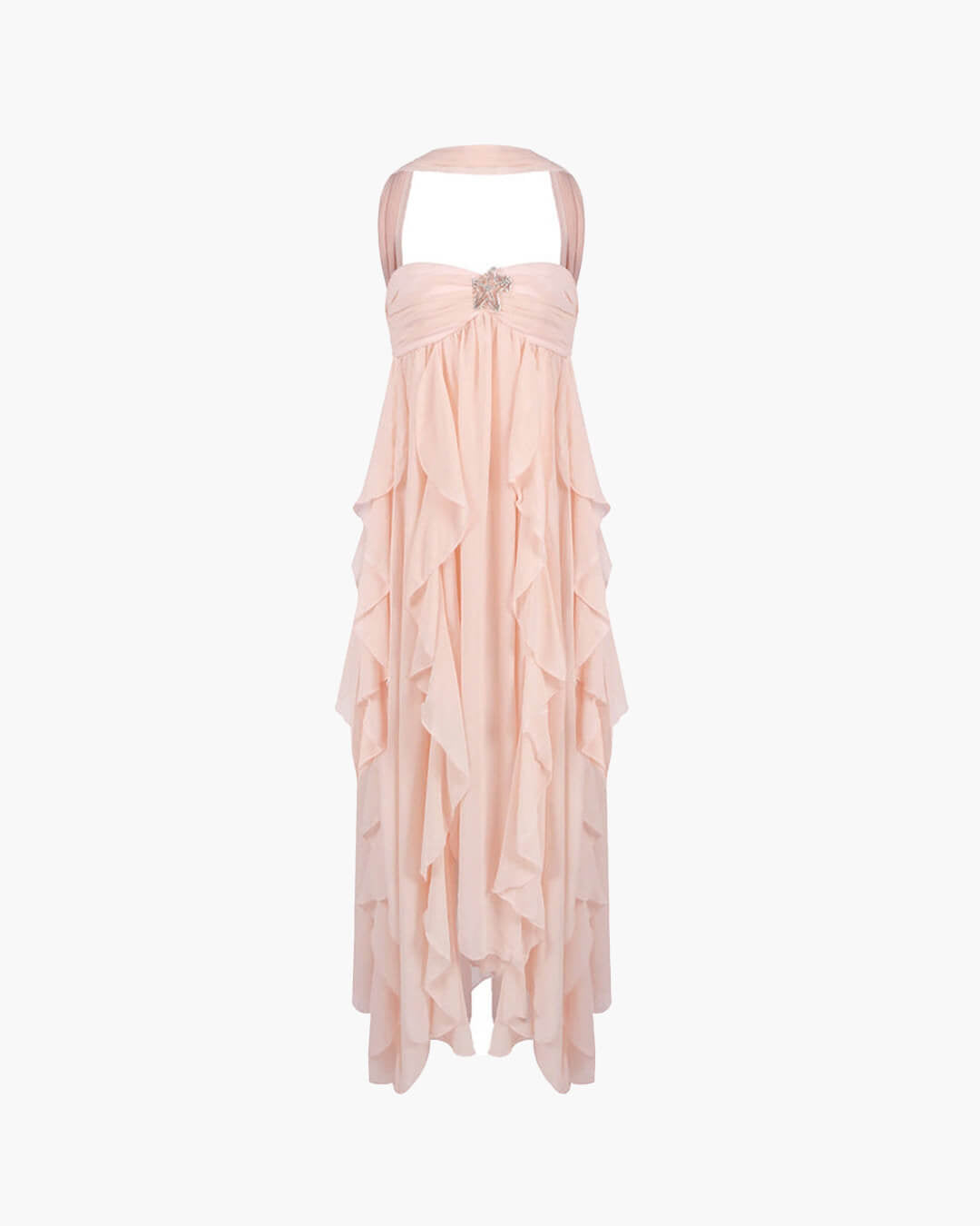Harper Strapless Ruffled Maxi Dress - Elegant Occasion Dress for Women - Image 10