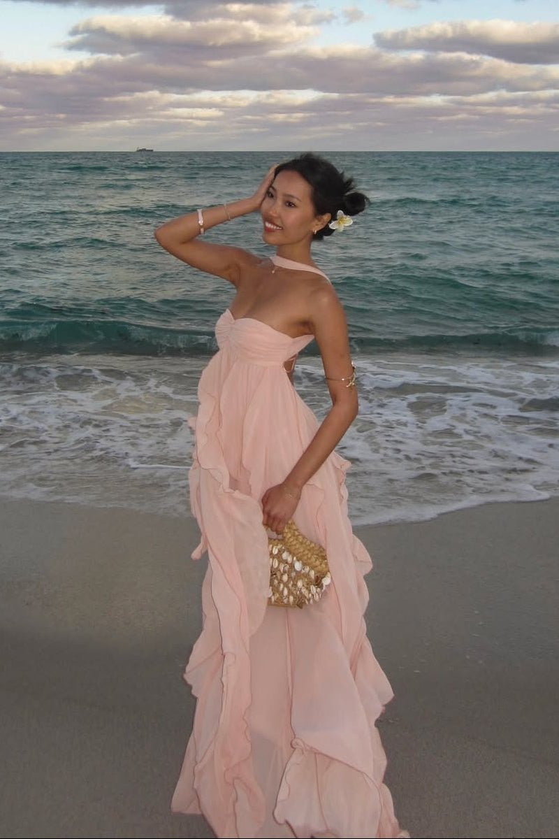 Harper Strapless Ruffled Maxi Dress - Elegant Occasion Dress for Women - Image 8