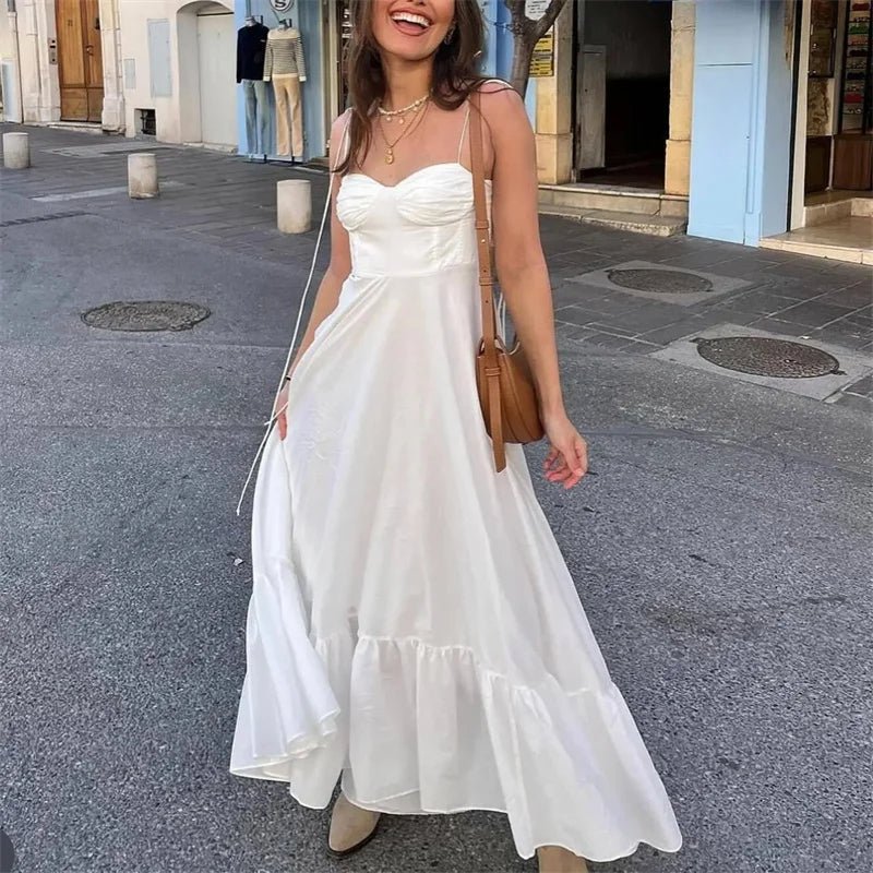 Jasmine Flowing Tiered Midi Dress - Elegant Occasion Dress for Women - Image 3