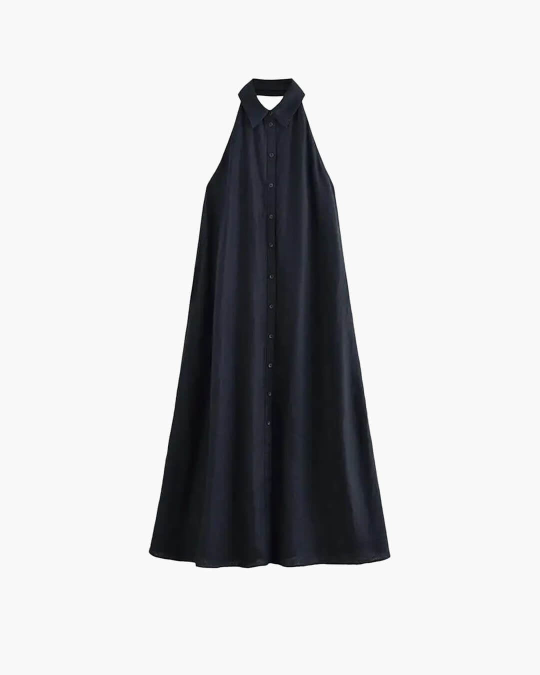 Kaya Halter Neck Elegant Maxi Dress - Elegant Occasion Dress for Women - Image 2