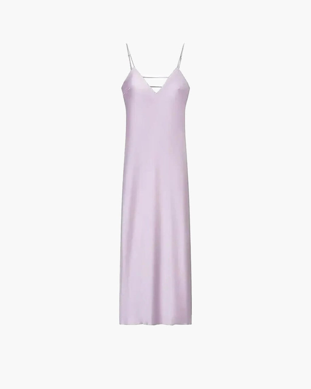 Kirra Satin Backless Maxi Dress for Women - Sleeveless V-Neck Evening Gown - Image 15