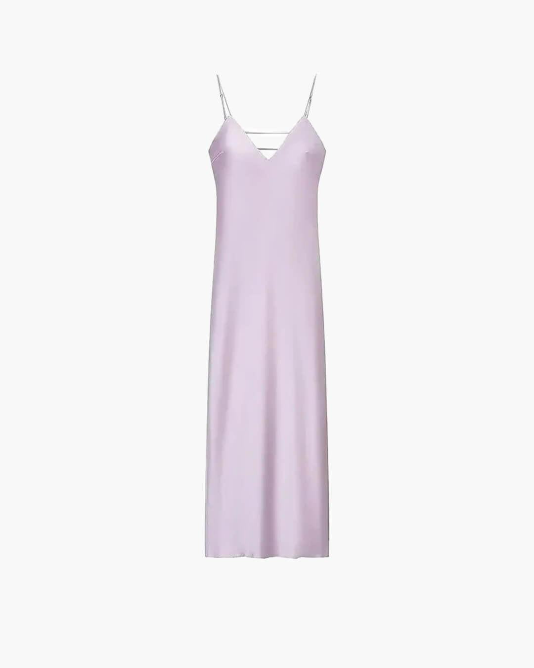 Kirra Satin Backless Maxi Dress for Women - Sleeveless V-Neck Evening Gown - Image 15
