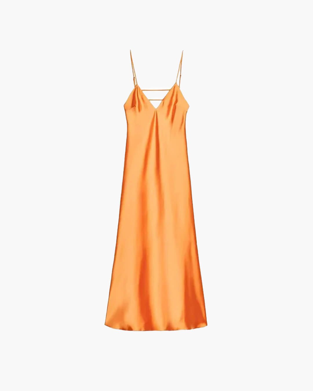 Kirra Satin Backless Maxi Dress for Women - Sleeveless V-Neck Evening Gown - Image 12