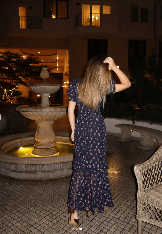 Klea Floral Puff Sleeve Maxi Dress - Elegant Occasion Dress for Women - Image 3