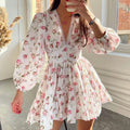 Lottie Floral Lace Mini Dress - Elegant Occasion Dress for Women