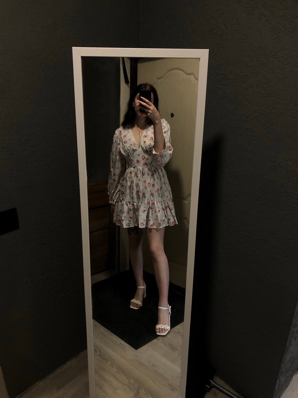 Lottie Floral Lace Mini Dress - Elegant Occasion Dress for Women - Image 3