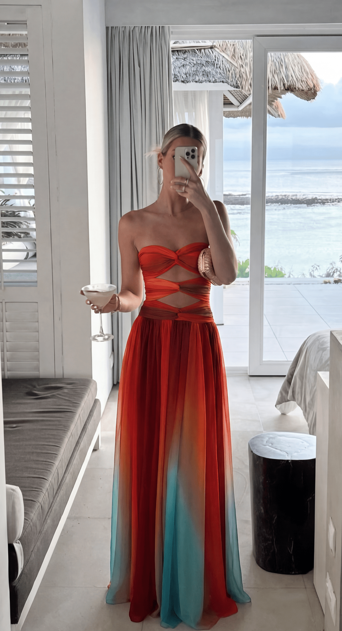 Aiselta Knot Maxi Dress - Elegant Occasion Dress for Women - Image 6