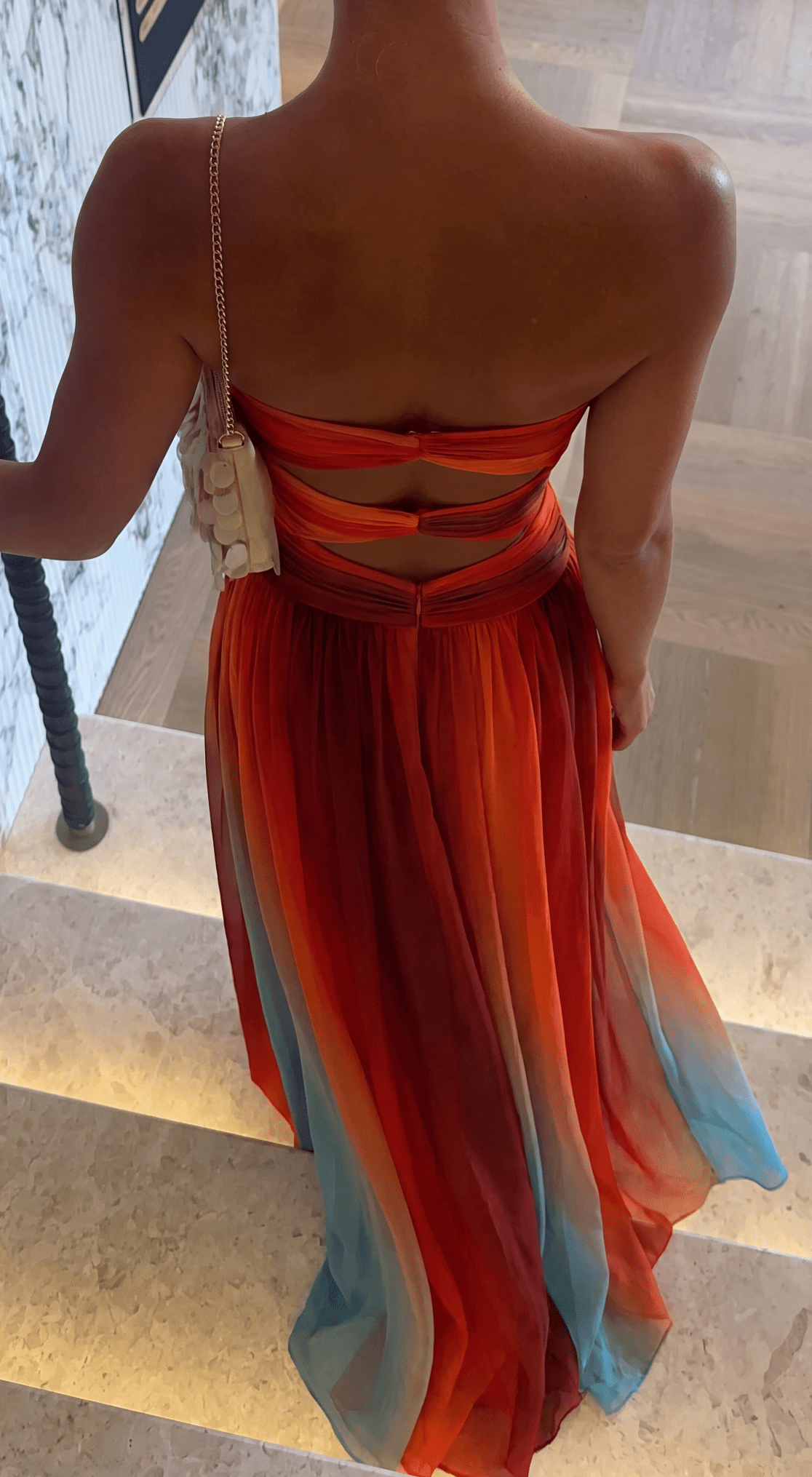 Aiselta Knot Maxi Dress - Elegant Occasion Dress for Women - Image 2