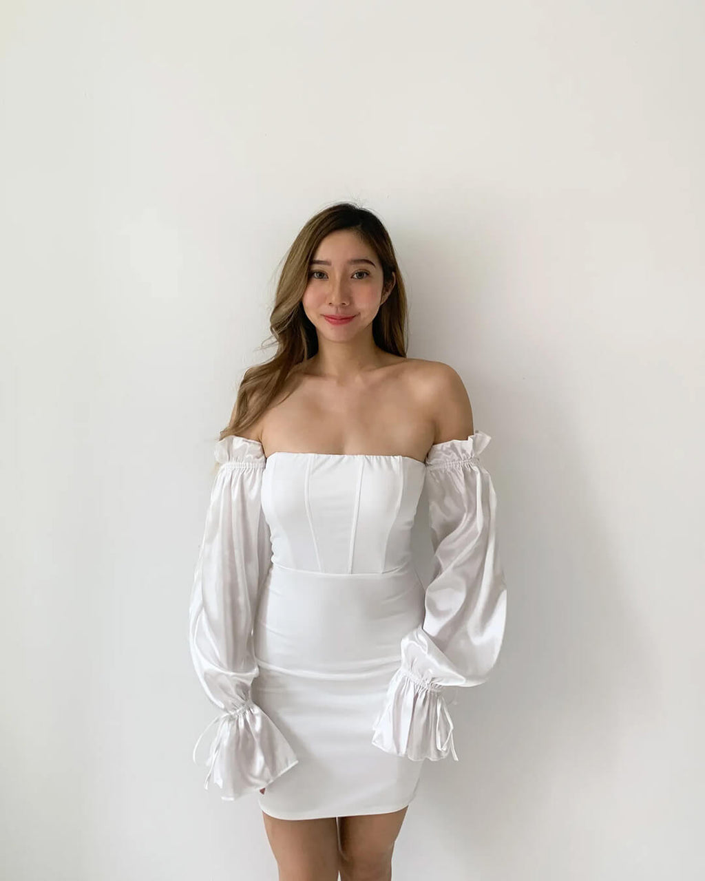 Teresa Drawstring Dress - Elegant Occasion Dress for Women - Image 4