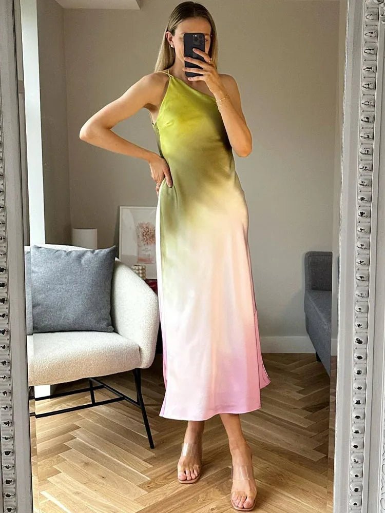 Helena Asymmetric Off-Shoulder Dress - Elegant Occasion Dress for Women - Image 7