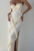Helen Lace Ruffle Maxi Dress - Elegant Occasion Dress for Women - Image 3