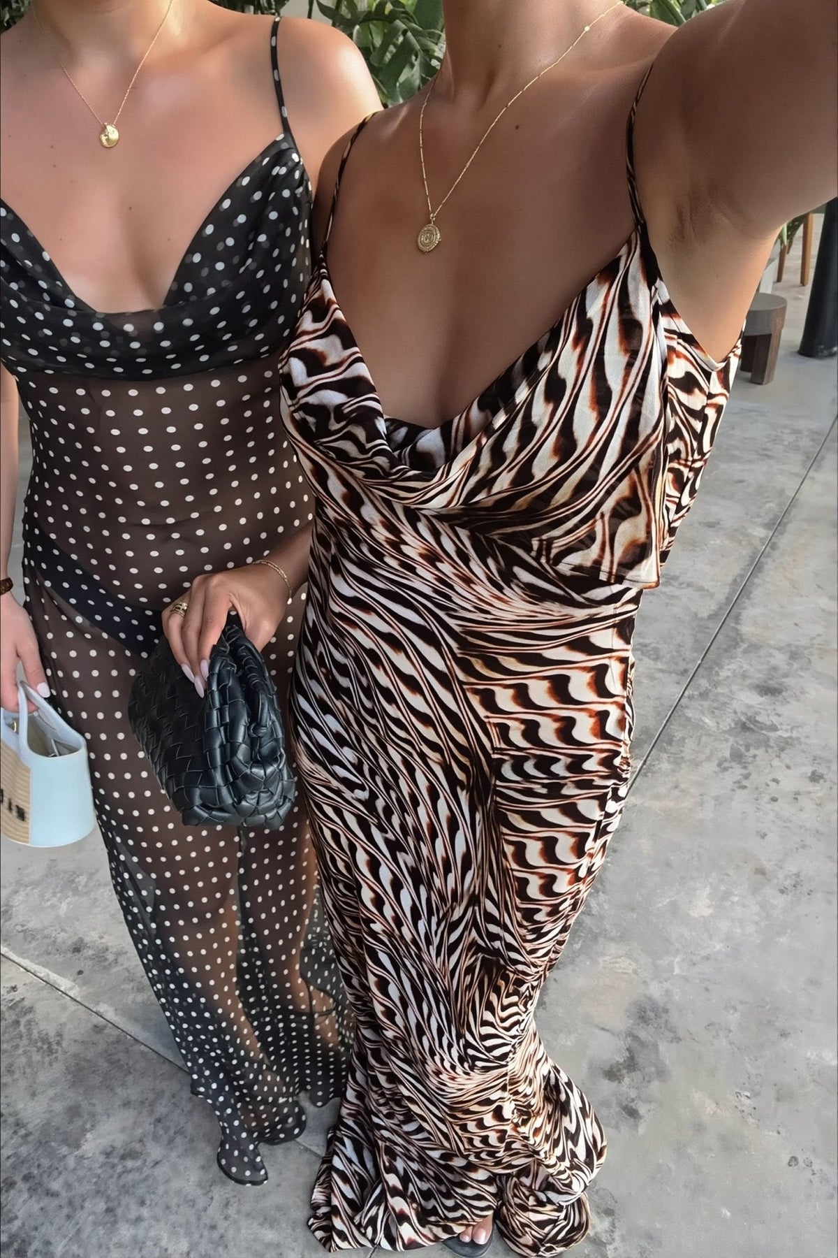 Reina Cowl Neck Slip Maxi Dress - Elegant Occasion Dress for Women - Image 3