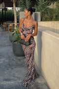 Reina Cowl Neck Slip Maxi Dress - Elegant Occasion Dress for Women - Image 2