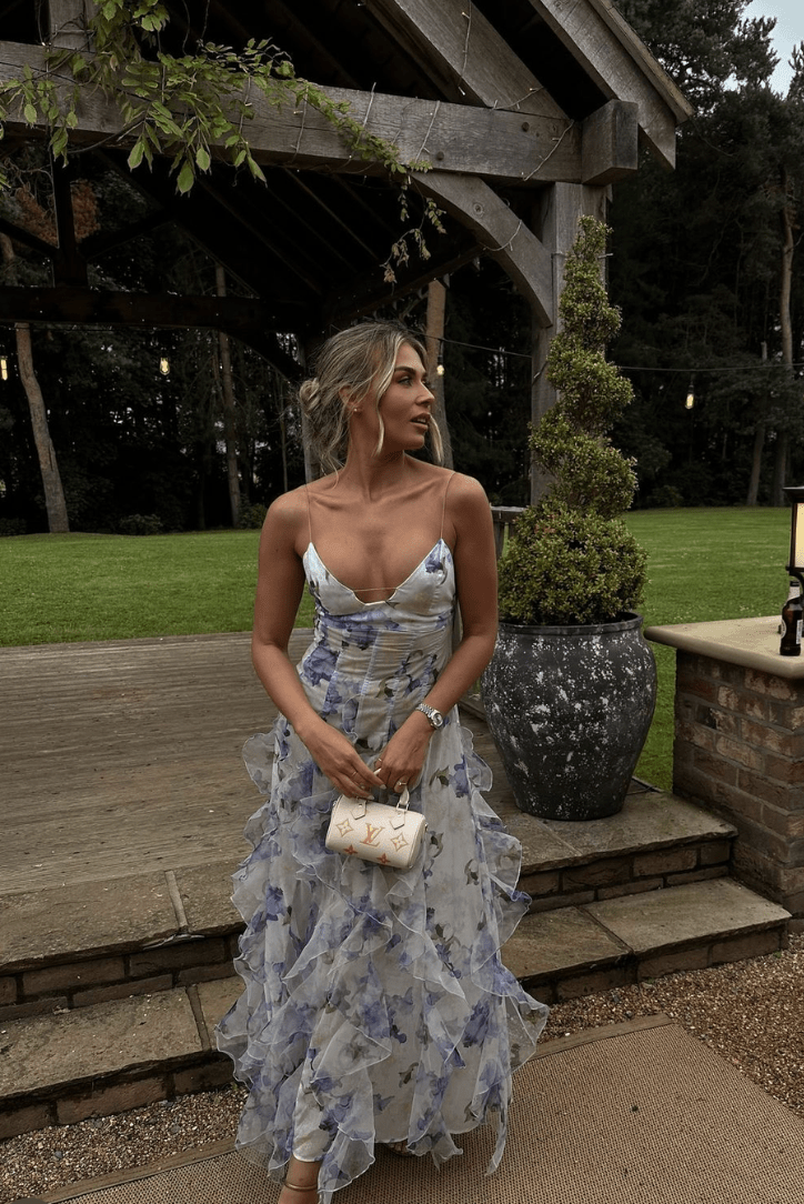 Shirley Floral Ruffle Maxi Dress - Elegant Occasion Dress for Women - Image 6