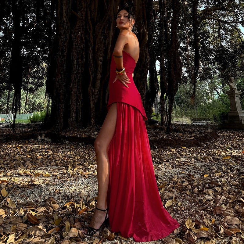 Daniela Asymmetric Maxi Dress - Elegant Occasion Dress for Women - Image 14