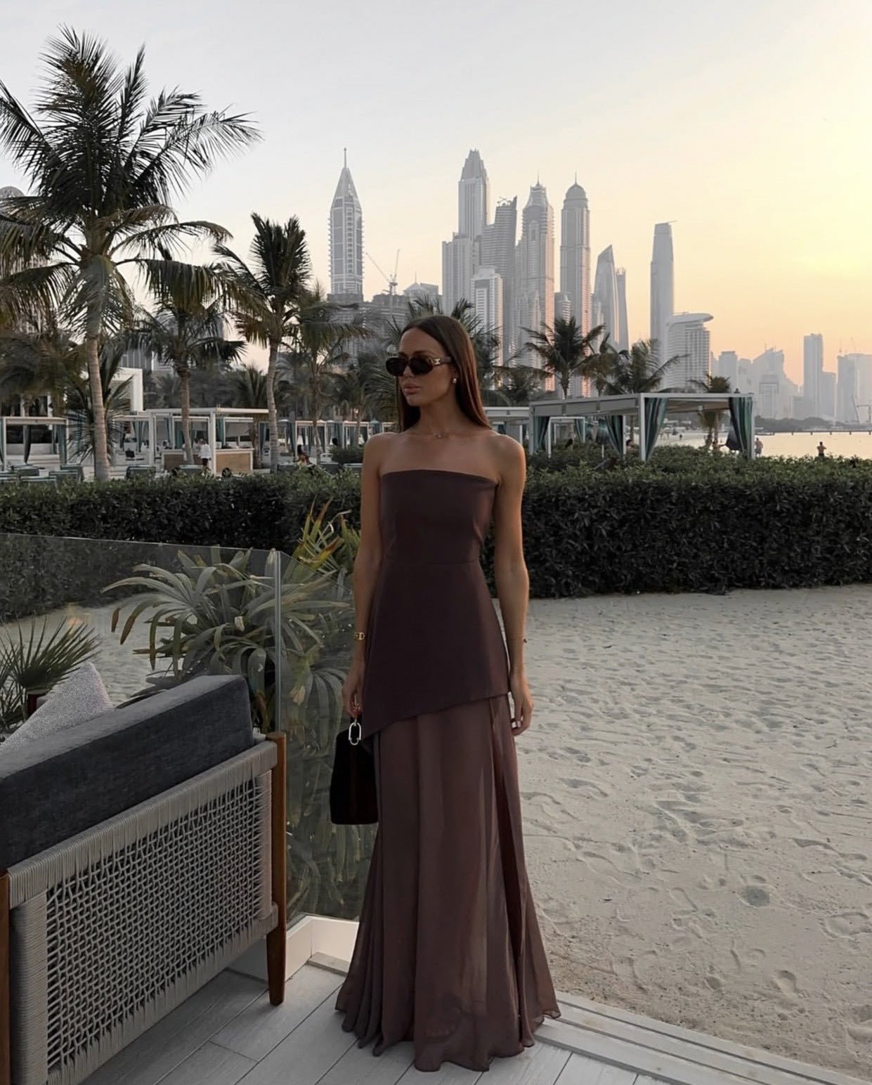 Daniela Asymmetric Maxi Dress - Elegant Occasion Dress for Women - Image 10