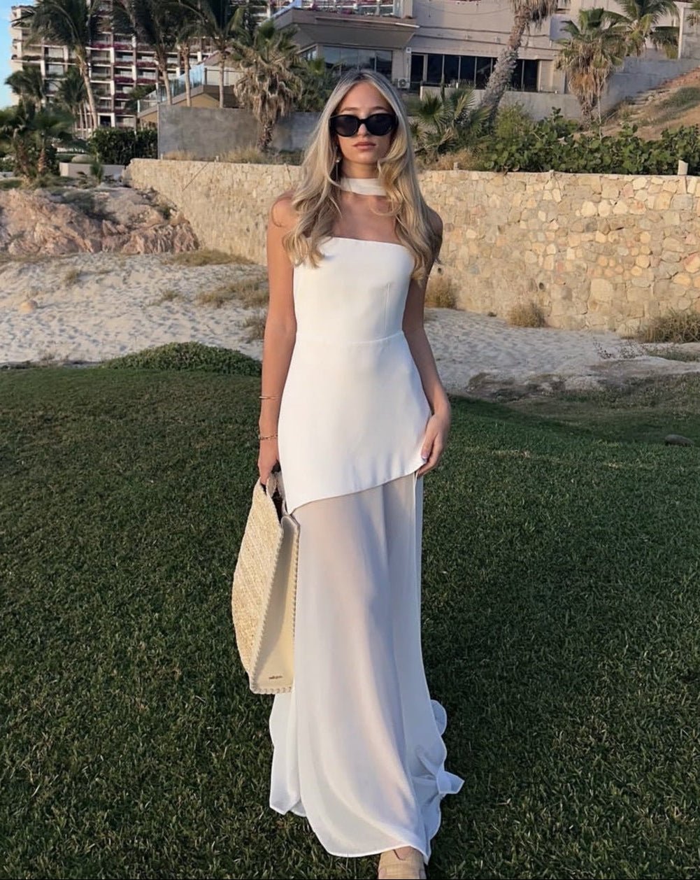 Daniela Asymmetric Maxi Dress - Elegant Occasion Dress for Women - Image 3
