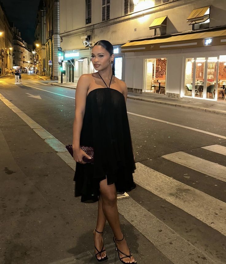Sienna Backless Halter Mini Dress for Women - Sleeveless Party Dress - Image 3