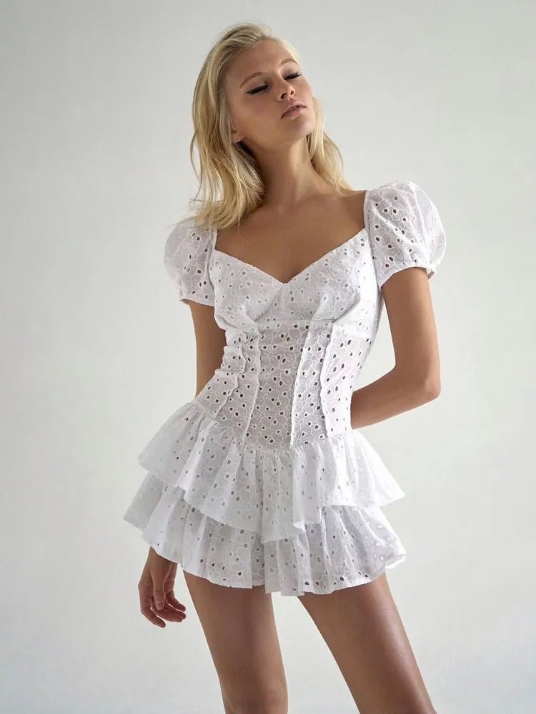 Fiona Elegance Corset Dress - Elegant Occasion Dress for Women