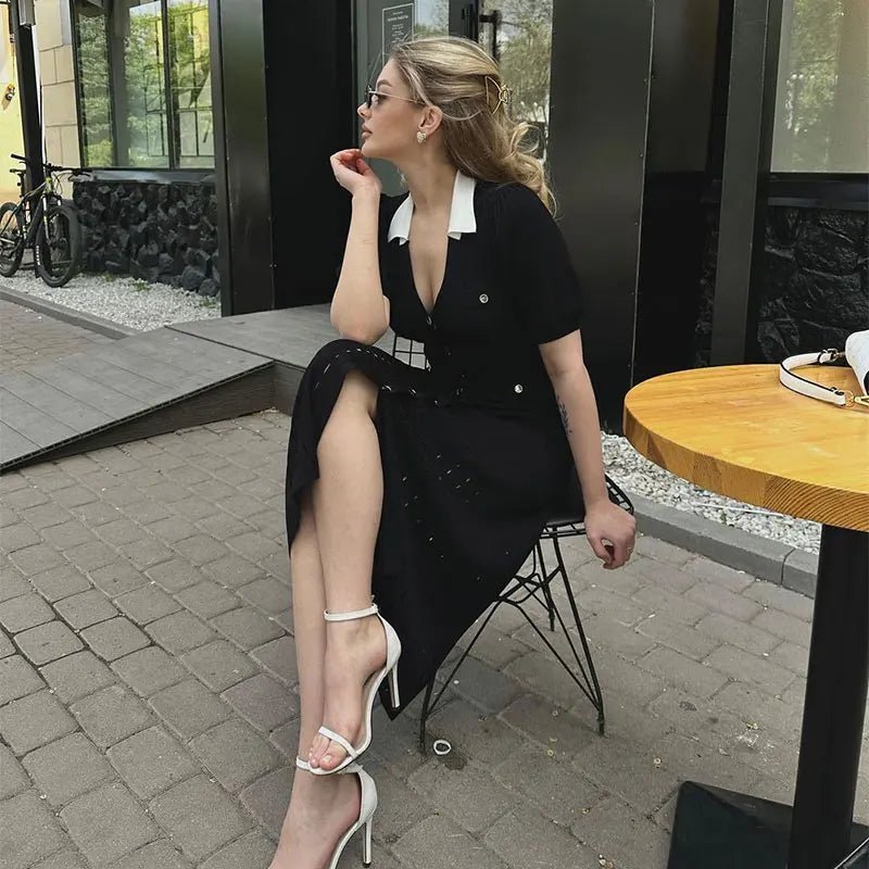 Amelia Knitted Dress - Elegant Occasion Dress for Women - Image 10