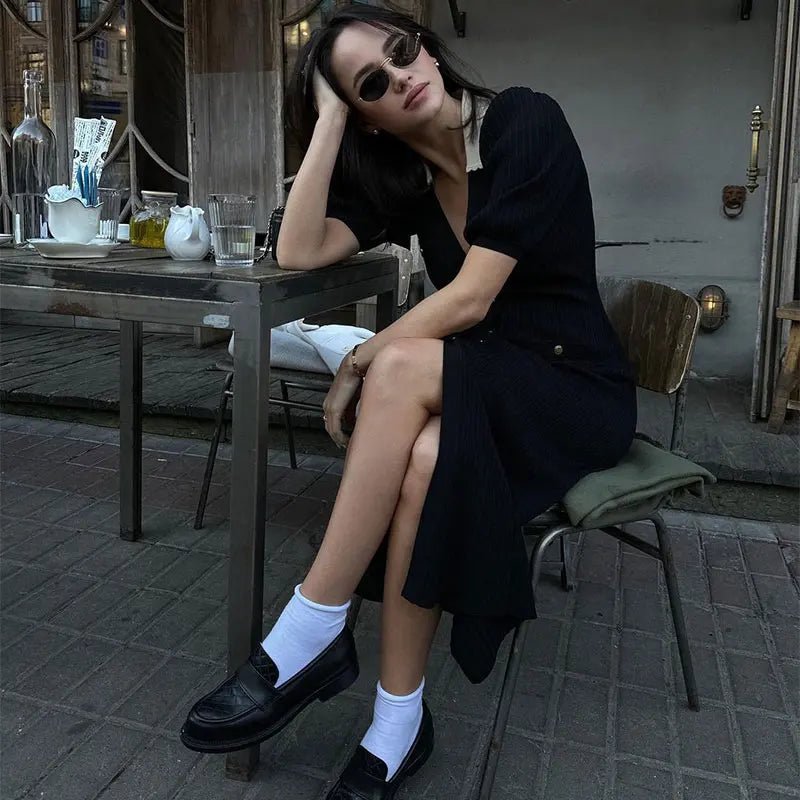 Amelia Knitted Dress - Elegant Occasion Dress for Women - Image 11