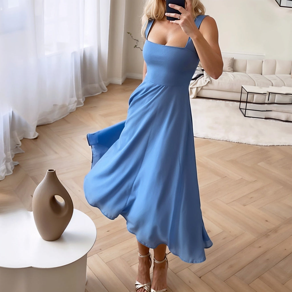 Sophia Sleeveless Midi Dress - Elegant Occasion Dress for Women - Image 2