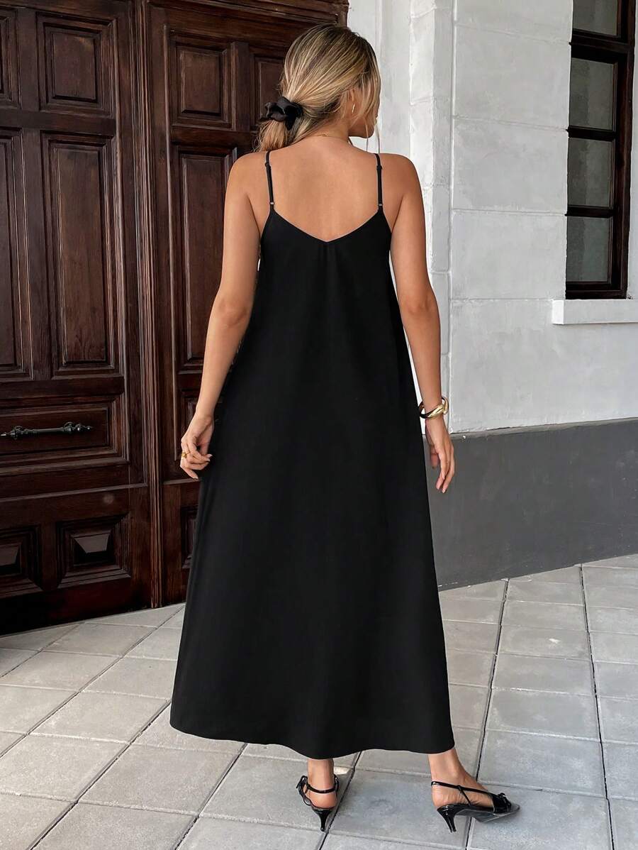 Nina Contrast Maxi Dress - Elegant Occasion Dress for Women - Image 2