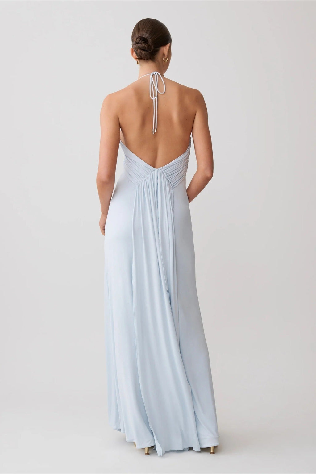 Valentina Halter Mermaid Maxi Dress - Elegant Occasion Dress for Women - Image 5