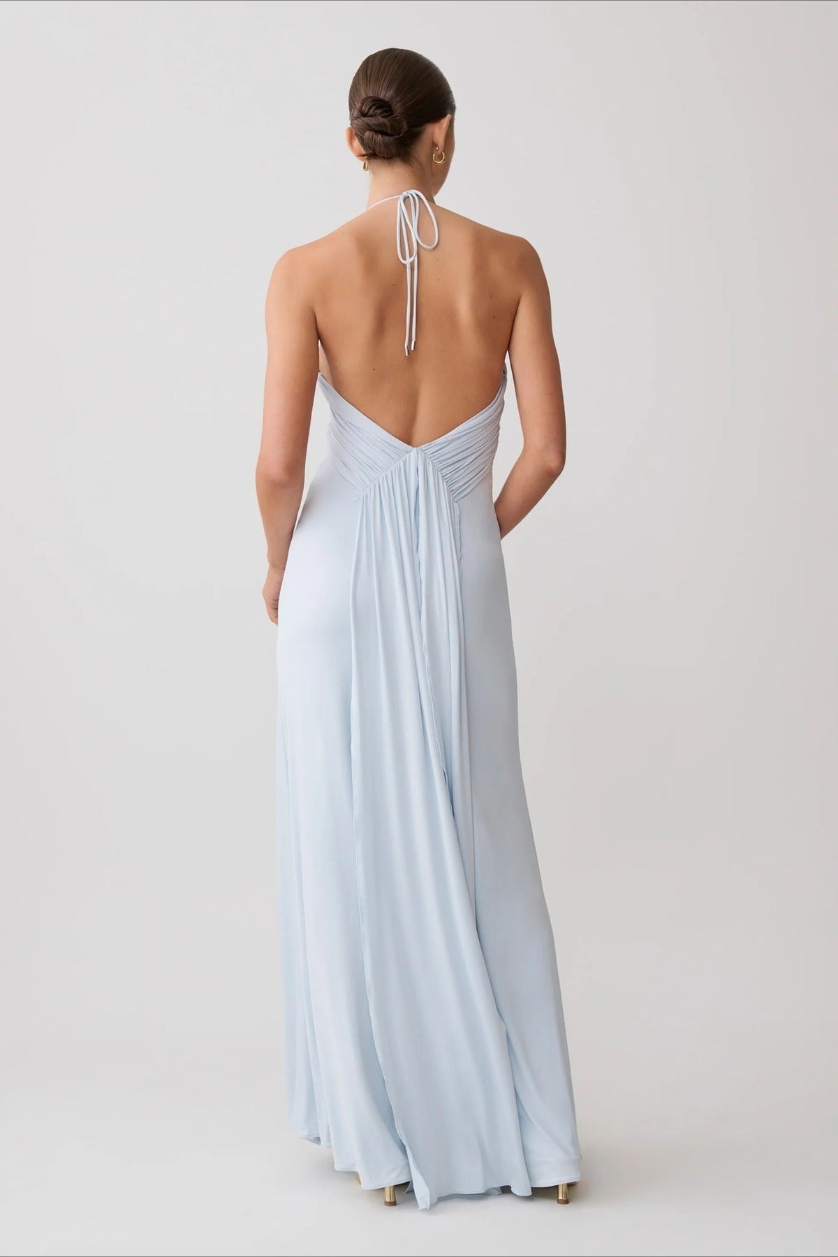 Valentina Halter Mermaid Maxi Dress - Elegant Occasion Dress for Women - Image 5