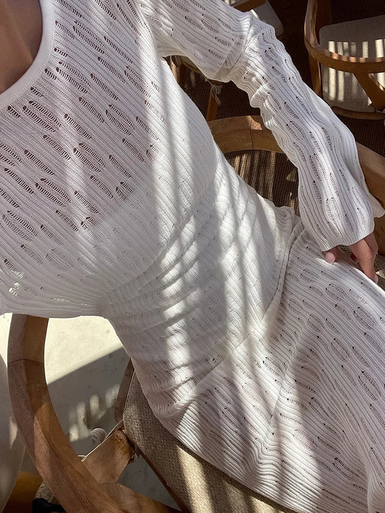 Natalie Backless Knit Dress - Elegant Occasion Dress for Women - Image 7