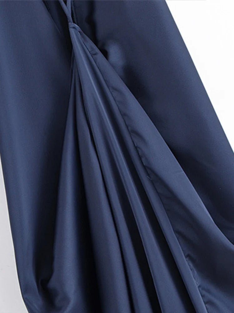 Annie Satin Open-Back Maxi Dress - Elegant Occasion Dress for Women - Image 5