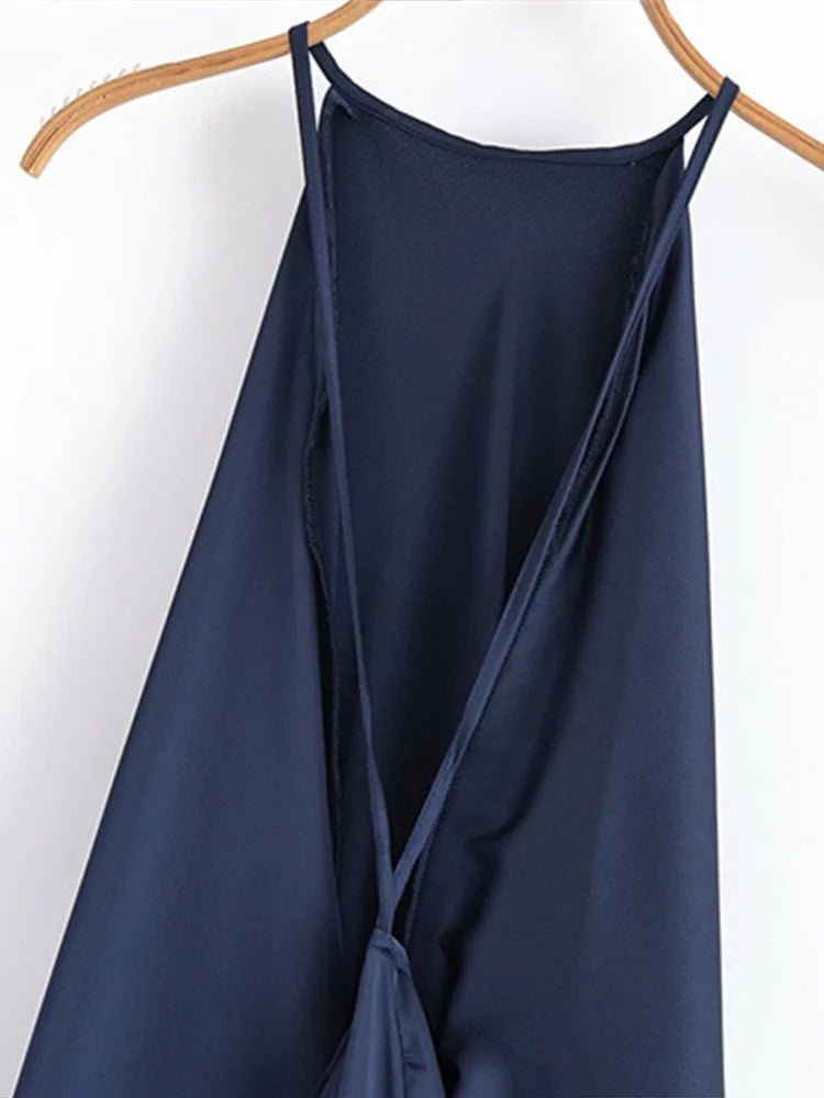 Annie Satin Open-Back Maxi Dress - Elegant Occasion Dress for Women - Image 4