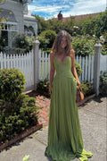 Vivian Elegant Pleated Corset Maxi Dress - Perfect Wedding Guest & Evening Wear - Image 4