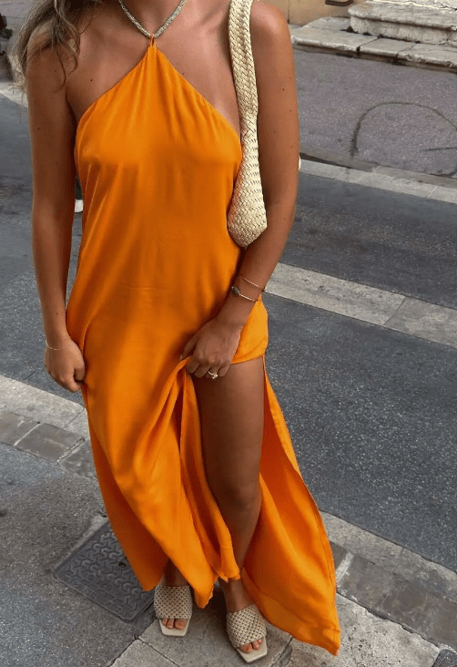 Claudia Sequin Halter Maxi Dress - Elegant Occasion Dress for Women - Image 3