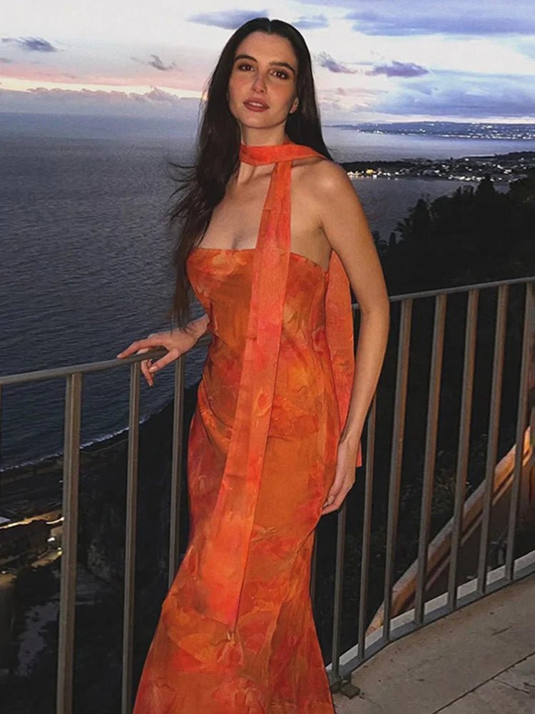 Sabrina Strapless Mesh Maxi Dress - Elegant Occasion Dress for Women - Image 4