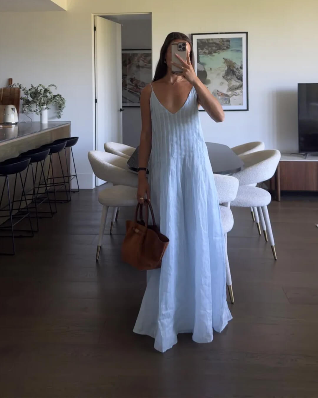 Anna Backless Maxi Dress - Elegant Occasion Dress for Women - Image 2