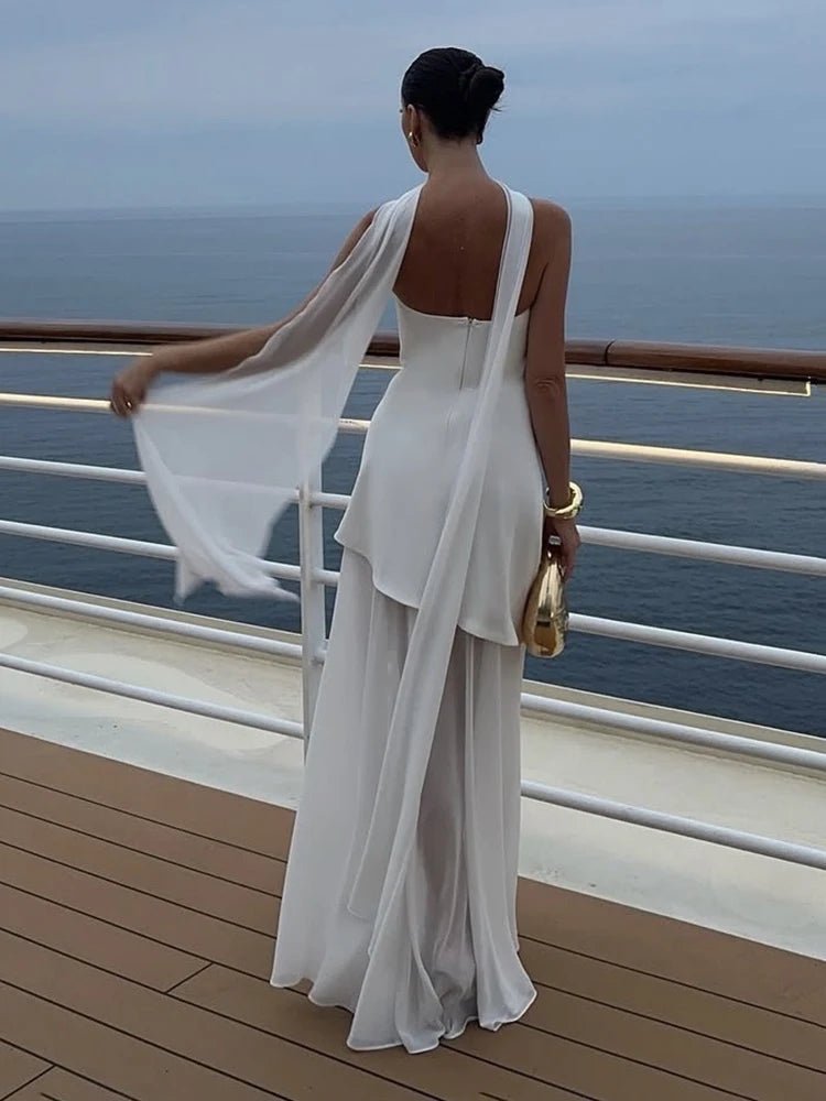 Beatrice Strapless Bodice Maxi Dress - Elegant Occasion Dress for Women - Image 2