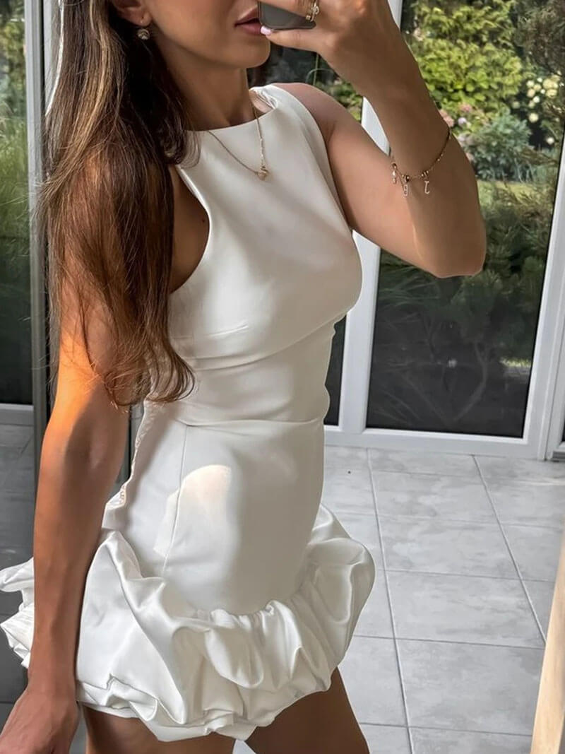 Bailey Mini Dress - Elegant Occasion Dress for Women - Image 3